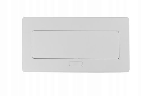 GNIAZDO WPUSZCZANE CHOWANE W BLAT GTV NABLATOWE POTRÓJNE 3G BIAŁE KOMBIBOX na Arena.pl