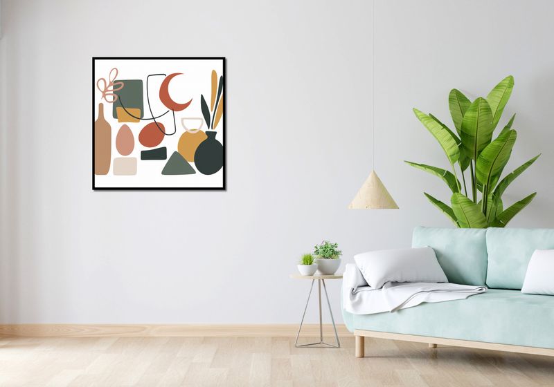 Plakat 80x80cm Formy Wyzwolone zdjęcie 4
