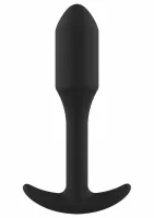 toyjoy smooth anal plug small silikonowy korek anatomiczny 9,7 cm czarny