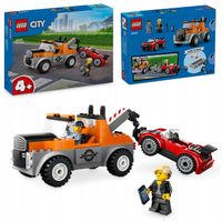 LEGO City 60435 Samochód pomocy drogowej i naprawa sportowego auta Prezent