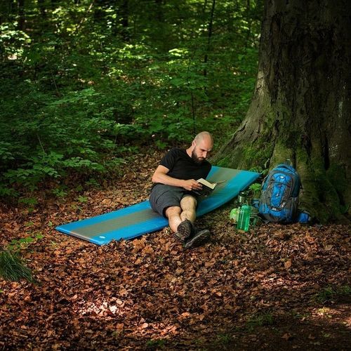 NILS Mata Samopompująca Turystyczna Materac Na Biwak 195x65 cm na Arena.pl