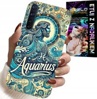 ETUI DO OPPO A91 - ZNAK ZODIAKU, WODNIK, ASTRONOMIA PLECKI