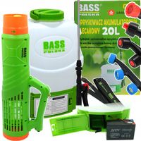 OPRYSKIWACZ AKUMULATOROWY ZAMGŁAWIACZ ELEKTRYCZNY PLECAKOWY 20L TURBO DYSZA