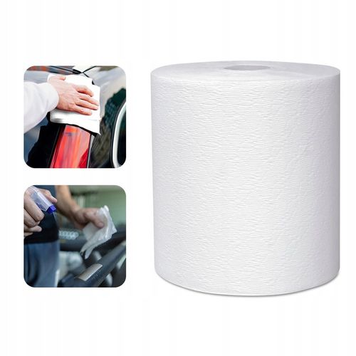 CZYŚCIWO przemysłowe DUŻY RĘCZNIK PAPIEROWY 2W celuloza rolka 2 sztuki 200m na Arena.pl