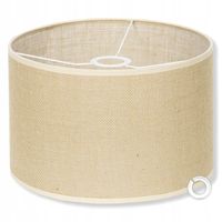 Klosz WALEC do lampy wiszącej stojącej JUTA 35 cm