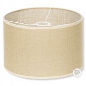 Klosz WALEC do lampy wiszącej stojącej JUTA 35 cm