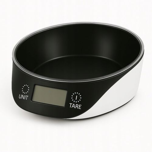 Waga Kuchenna Elektroniczna z Misą Precyzyjna Cyfrowa LCD Czarna 5 kg na Arena.pl