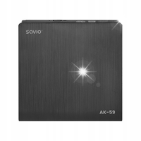 SAVIO Zewnętrzny napęd nagrywarka DVD SLIM USB A/C