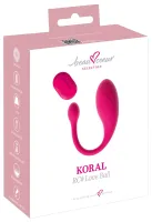beau coeur koral rc love ball - kulka treningowa z pilotem, fioletowa