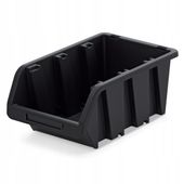 Pojemnik magazynowy, Kuweta warsztatowa, 11.5x8x6cm, Kolor Czarny