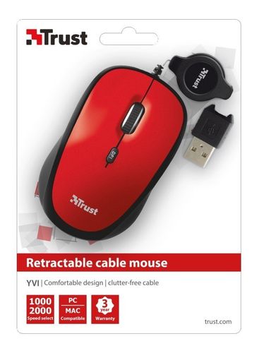 Yvi Mysz czerwona na Arena.pl