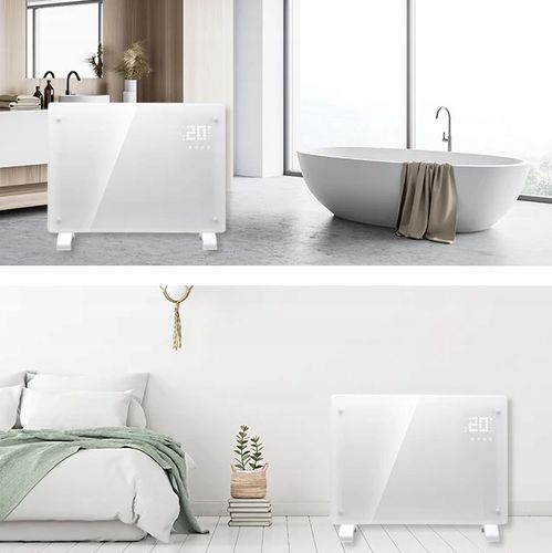 Grzejnik elektryczny XTECH 2500W WiFi termostat LED pilot konwektorowy na Arena.pl