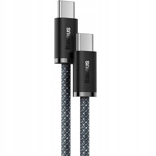 Kabel Baseus USB-C do USB-C, przewód 2m, 100W zdjęcie 2