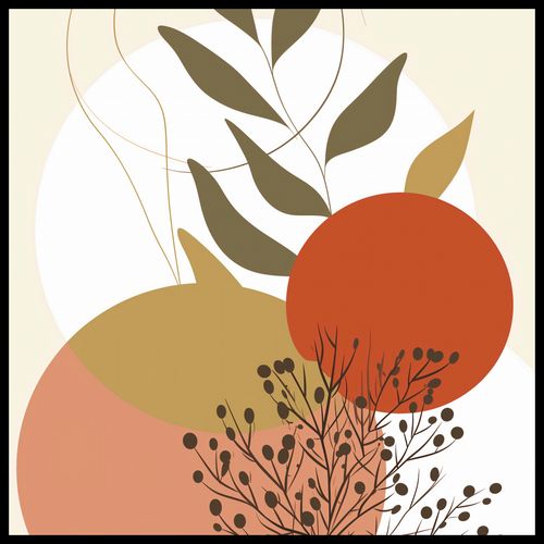 Plakat 60x60cm Impresja Jesieni na Arena.pl