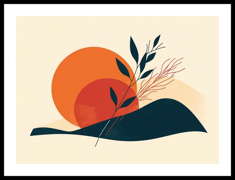 Plakat 55x40cm Zmierzch w Ciszy zdjęcie 3