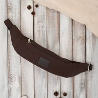 nerka męska saszetka na pas ciemnobrązowa paolo peruzzi t-117-br