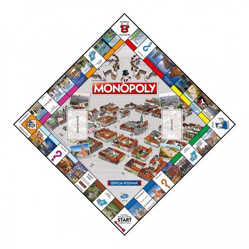 Winning Moves Gra Monopoly Poznań na Arena.pl