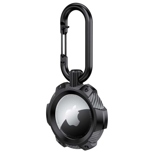 Spacecase Airtag Armor Czarny zdjęcie 2