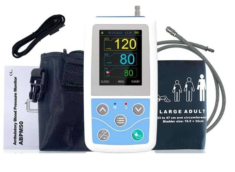 Holter ciśnieniowy ABPM50 Ciśnieniomierz 24H NIBP zdjęcie 7