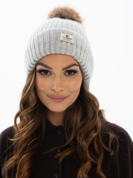 czapka ptn hat-08-7750 grey zdjęcie 2