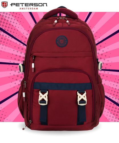 plecak ptn 8594-1402 bordo na Arena.pl