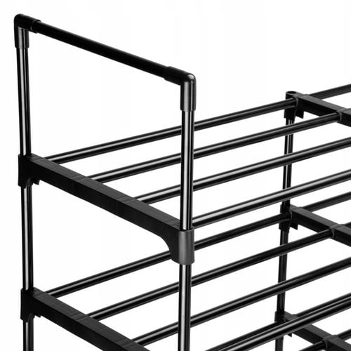 STOJAK NA BUTY OBUWIE REGAŁ PÓŁKA WYSOKA WĄSKA DUŻA MODUŁOWA 10 POZIOMÓW na Arena.pl