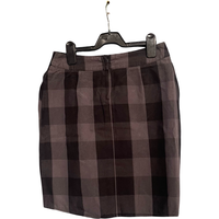 Stylowa Bawełniana Spódnica Midi Szara Rozmiar 40 Wygodna Na Lato