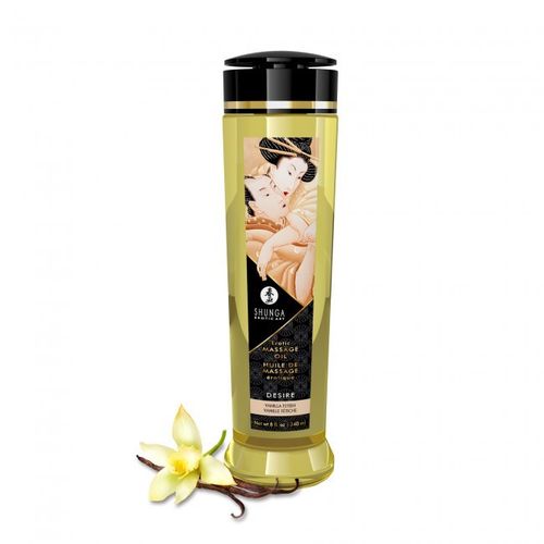 Shunga Erotic Massage Oil Desire / Vanilla 240Ml na Arena.pl