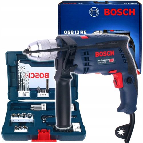 WIERTARKA UDAROWA GSB 13 RE BOSCH V-LINE 41 SZTUK na Arena.pl