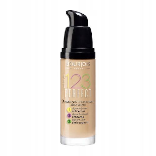 BOURJOIS 123 Perfect Podkład kryjący do twarzy 30 ml - 52 Vanilla zdjęcie 9