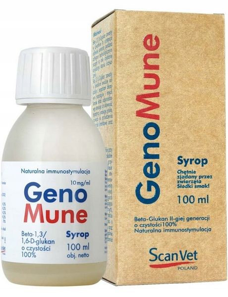 GenoMune 100 ml NA ODPORNOŚĆ BETA GLUKAN zdjęcie 1