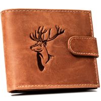 portfel męski skórzany n992l-chm-deer-bl cognac