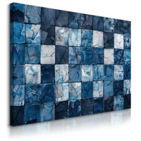 Obraz Ścienny Do Salonu Geometryczna Mozaika Abstrakcja 100cm x 70cm