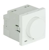 Efapel quadro ściemniacz obrotowy czarny 45216 SPM