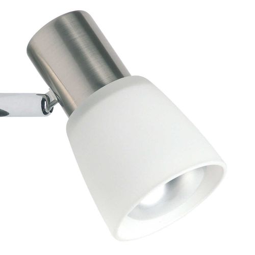 Reflektorek ścienny Luca 35810/77 do sypialni chrom biały na Arena.pl