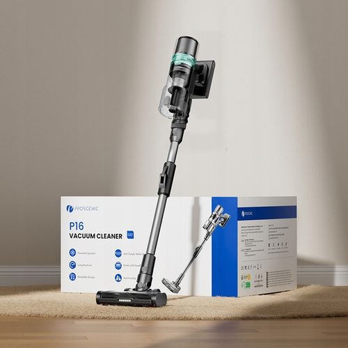 Odkurzacz bezprzewodowy PROSCENIC P16 45000Pa 550W światło LED zginana rura na Arena.pl