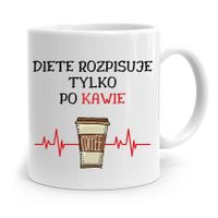 Dla Dietetyka Dietetyczki Kubek Diete Rozpisuje Z Nadrukiem Ze Zdjęciem