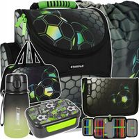 TORNISTER PLECAK SZKOLNY DLA CHŁOPCA DO 1 KLASY FOOTBALL PIŁKA NOŻNA 6w1