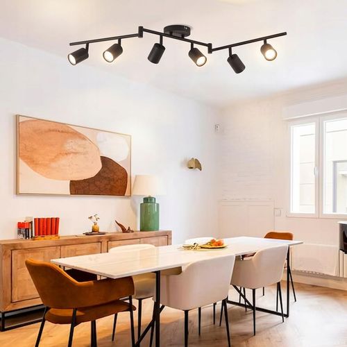 Lampa sufitowa kinkiet spot oprawa halogenowa natynkowa 6x GU10 na Arena.pl