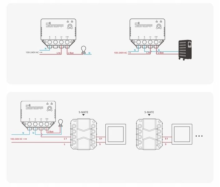 Sonoff S-MATE Inteligentny Przełącznik Sterownik zdjęcie 9