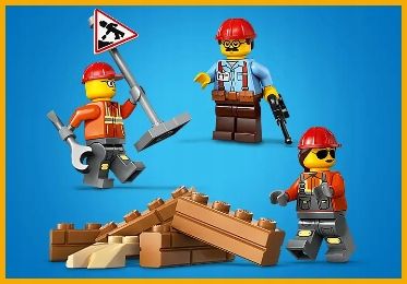 60466 - lego city - żółty buldożer na Arena.pl