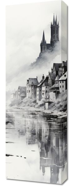 Obraz 30x90cm Mglisty Refleks zdjęcie 1