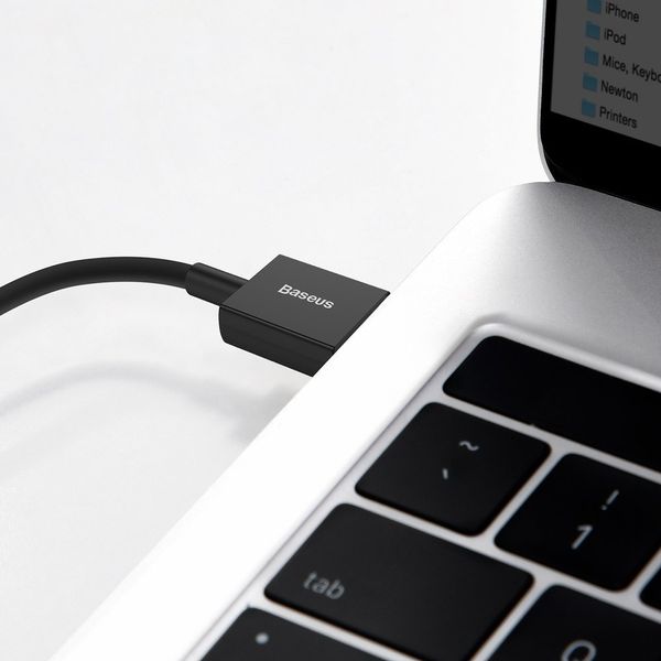 kabel przewód do iphone usb - lightning 2m - biały zdjęcie 10