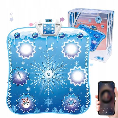 Mata Taneczna Non-Slip Z Bluetooth 5 Trybami Frozen Dla Dzieci na Arena.pl