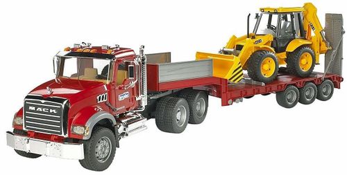 MACK Granite + JCB 4CX Bruder 02813 na Arena.pl