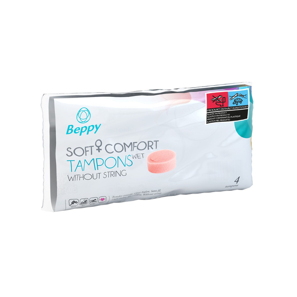 tampony soft & comfort wet 4pcs beppy zdjęcie 2