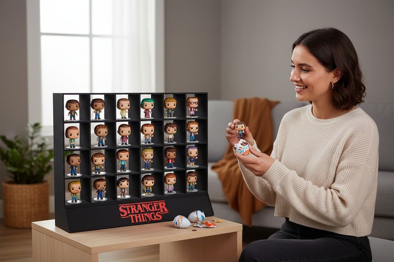 Stojak na mini figurki Stranger Things Mini Figures Stand druk 3D zdjęcie 4