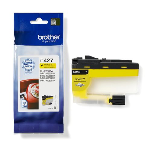 Tusz Brother LC427Y yellow do 1500 str. na Arena.pl