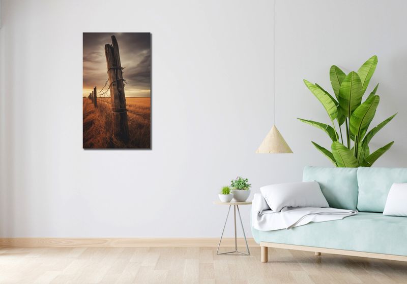 Obraz 50x90cm Zachód na Pograniczu zdjęcie 2