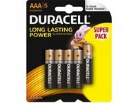 Baterie AAA LR03 DURACELL Basic 3 x (5 szt.)